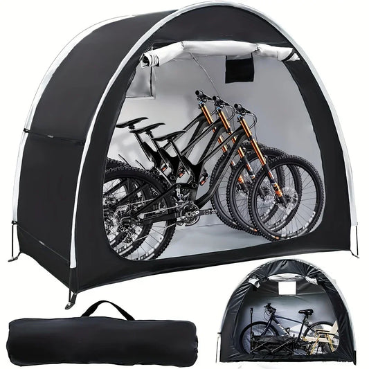 Outdoor Foldable Bicycle Tent Shelter Waterproof Storage