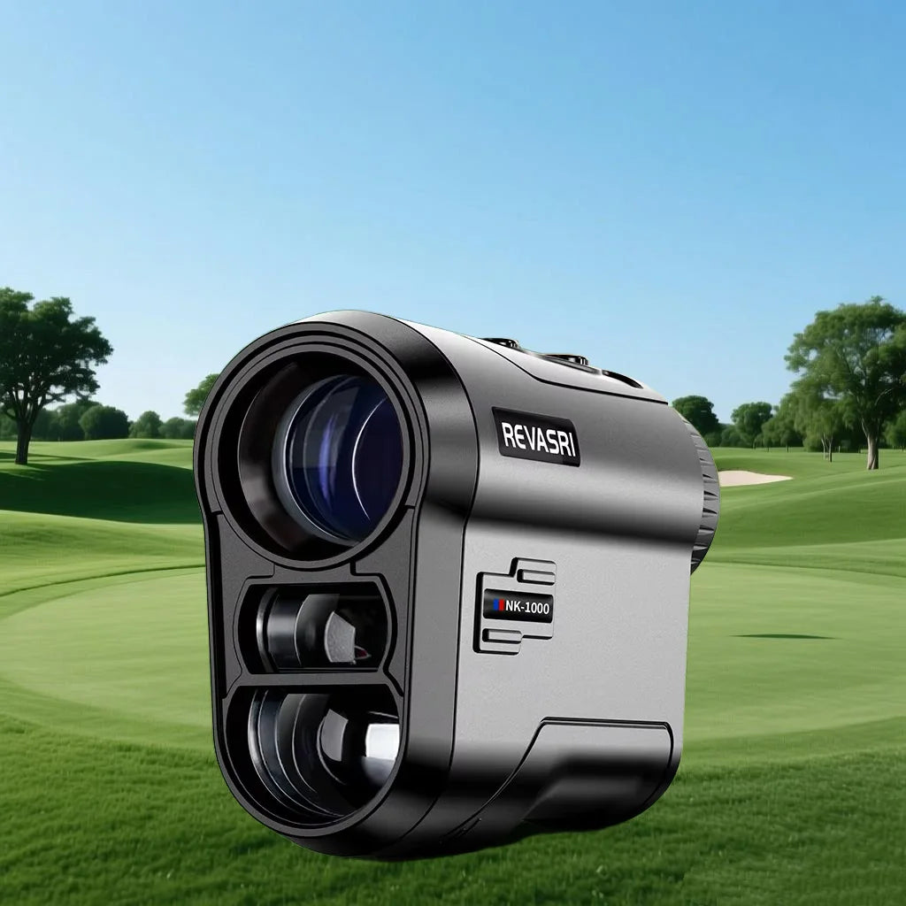 REVASRI 1000 Yards Golf Rangefinder With 6x Magnification Slope-Compensated