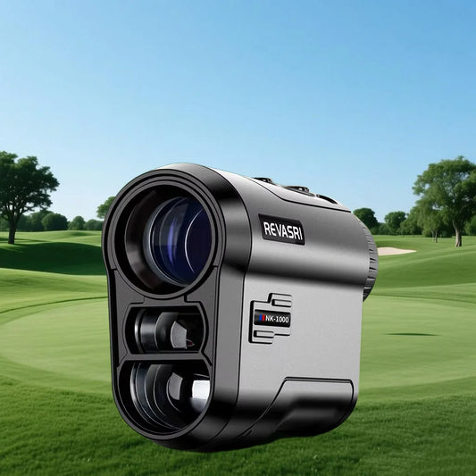 REVASRI 1000 Yards Golf Rangefinder With 6x Magnification Slope-Compensated