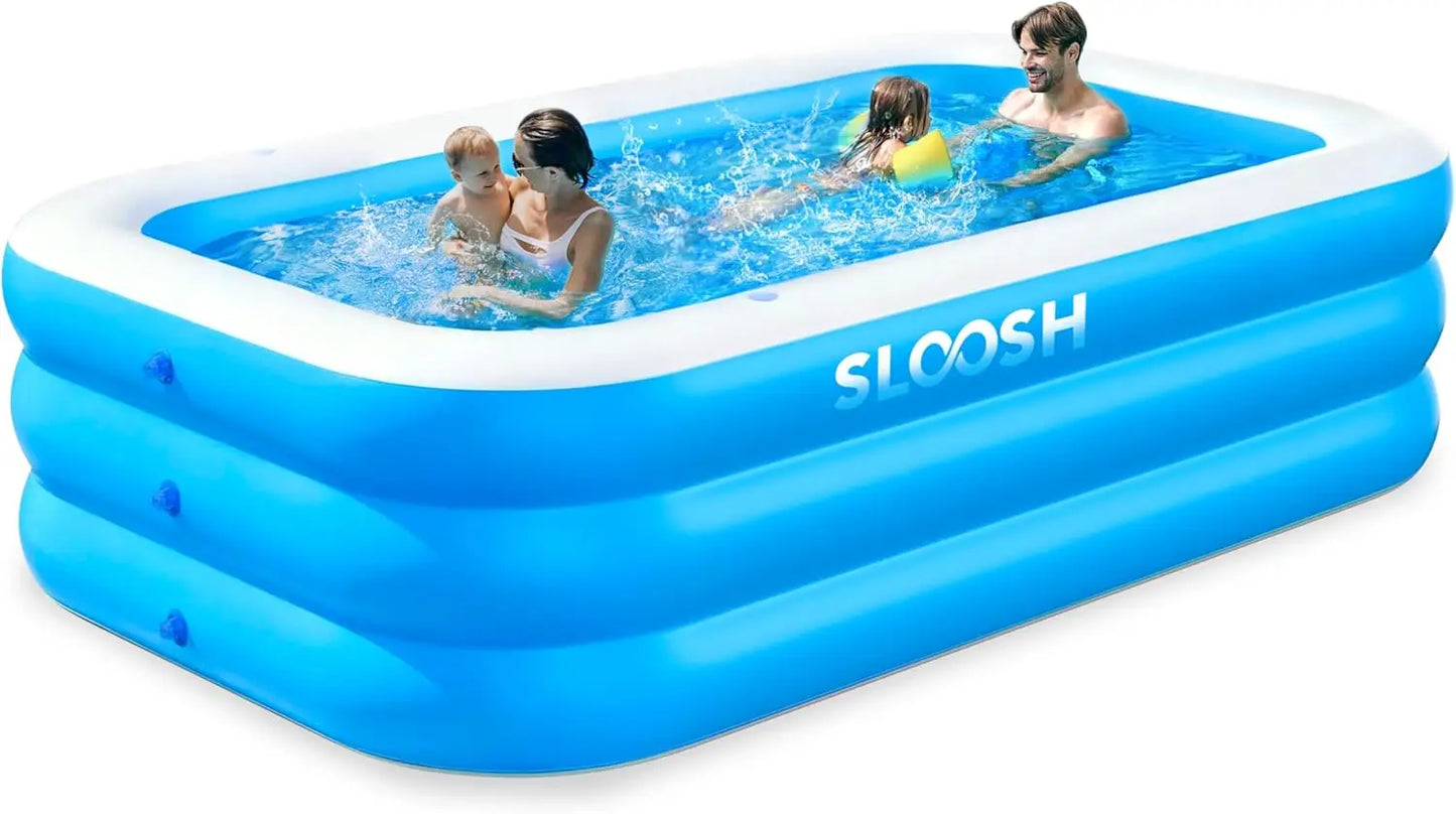 Joyfy Family Inflatable Pool For Backyard Water Fun