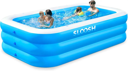 Joyfy Family Inflatable Pool For Backyard Water Fun