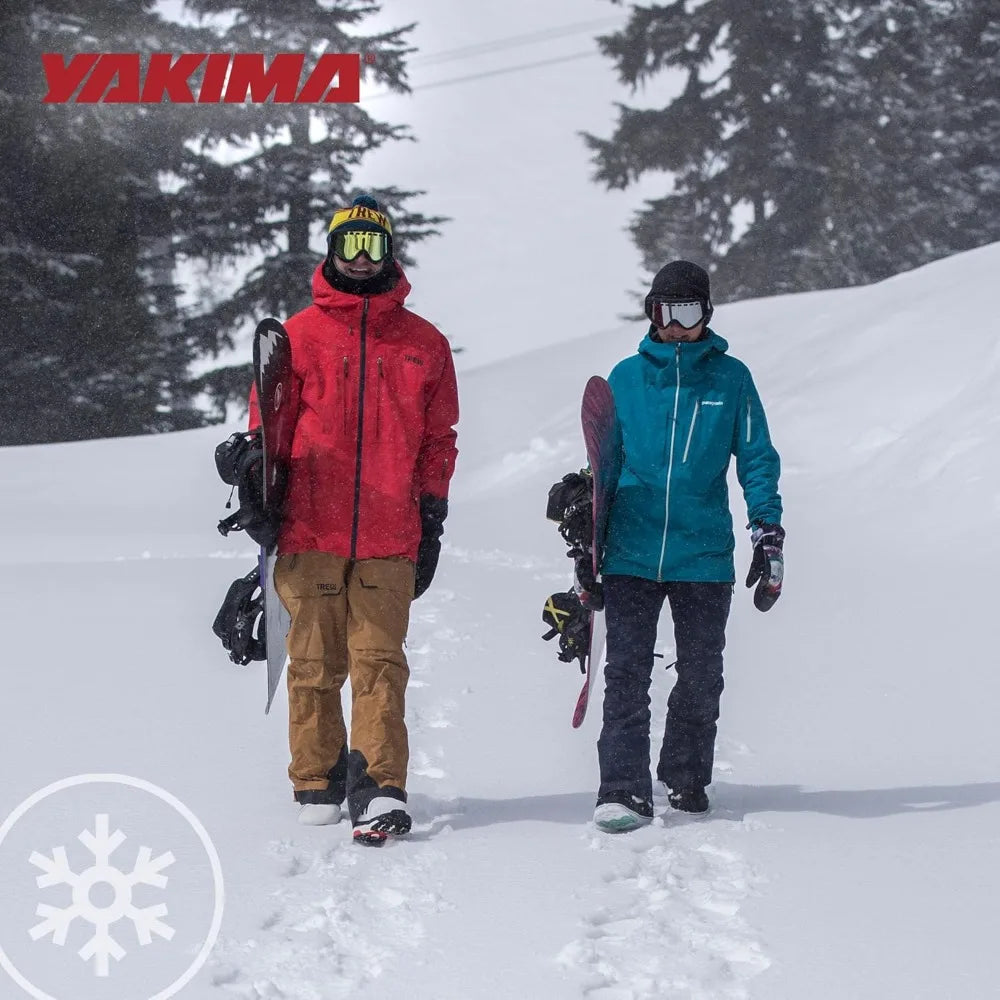 Yakima PowderHound 6 Ski And Snowboard Roof Rack Carrier