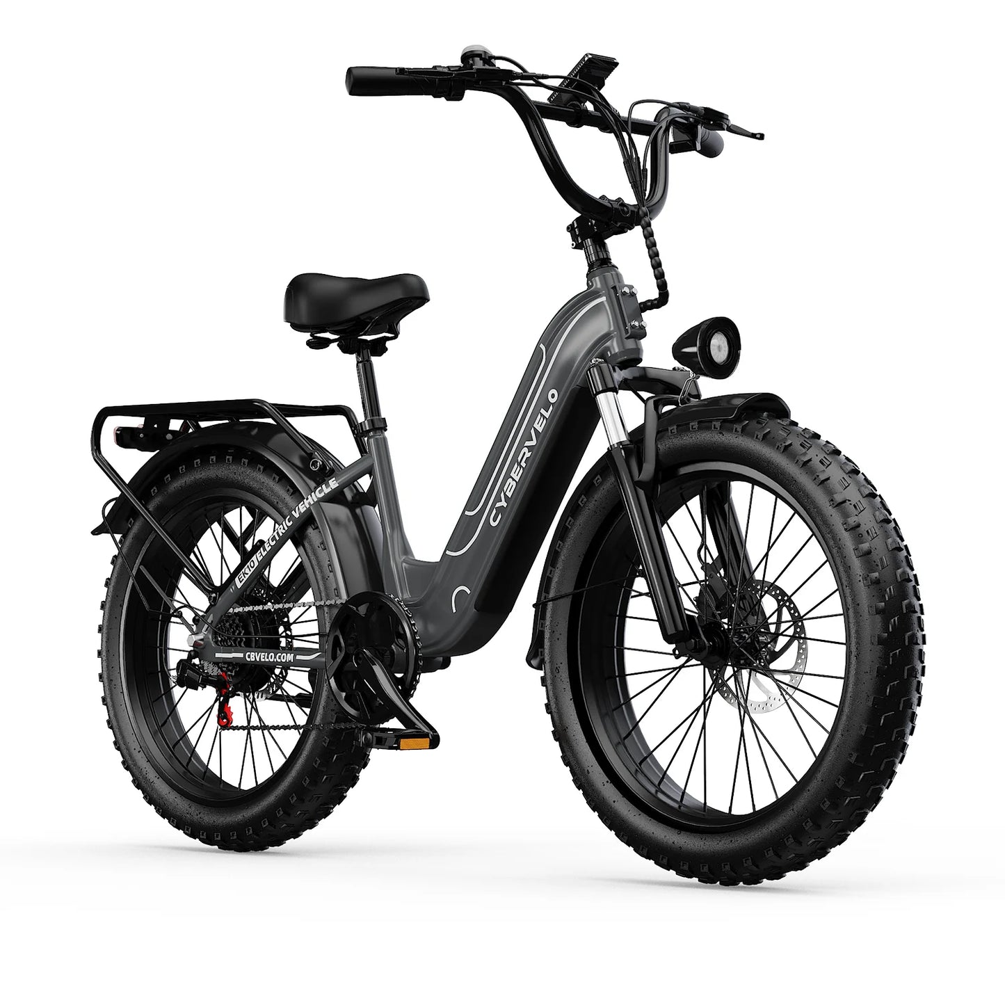 CYBERVELO EK7 Electric Bike 1000W Peak 48V 25Ah Detachable Battery