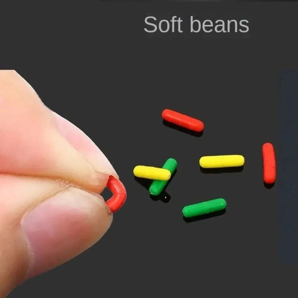 Floating Rubber Stopper Beads For Fishing Bobber Kit 600 Pcs