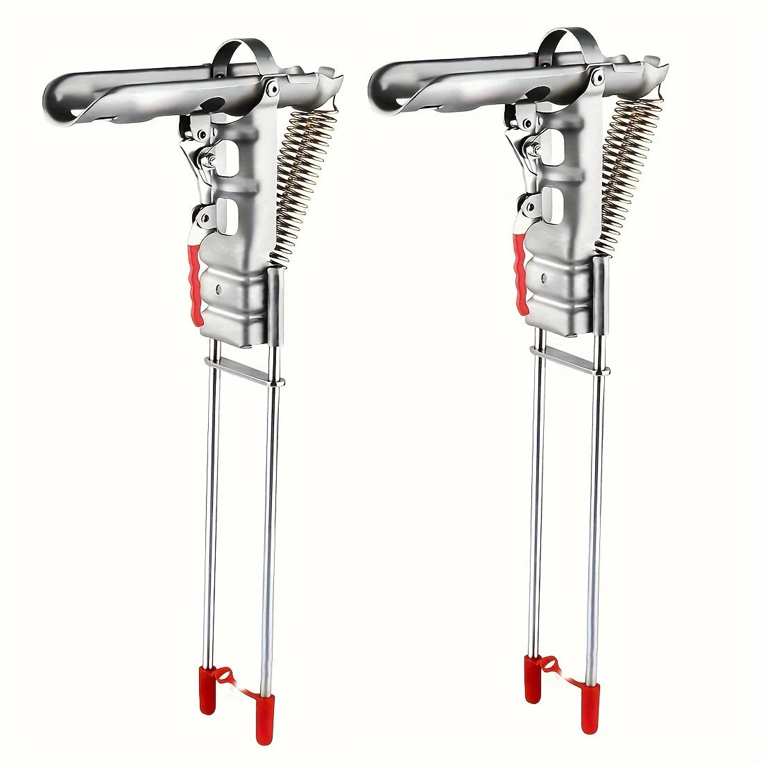 Automatic Spring Fishing Rod Holder Adjustable Folding Stainless Steel