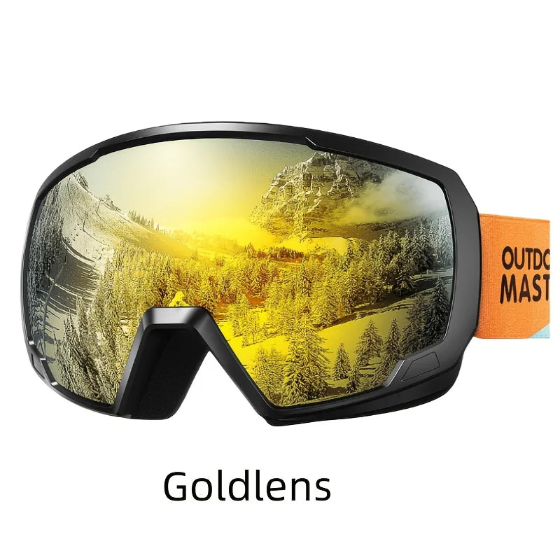 OutdoorMaster Kids Ski Snowboard Goggles