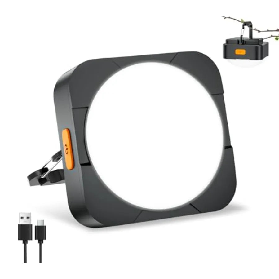 Rechargeable Portable LED Camping Lantern for Tents and Outdoor Use