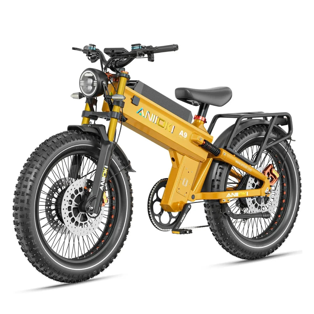 Electric Bike 6000W Dual Motor AWD Fat Tire 60V Plus