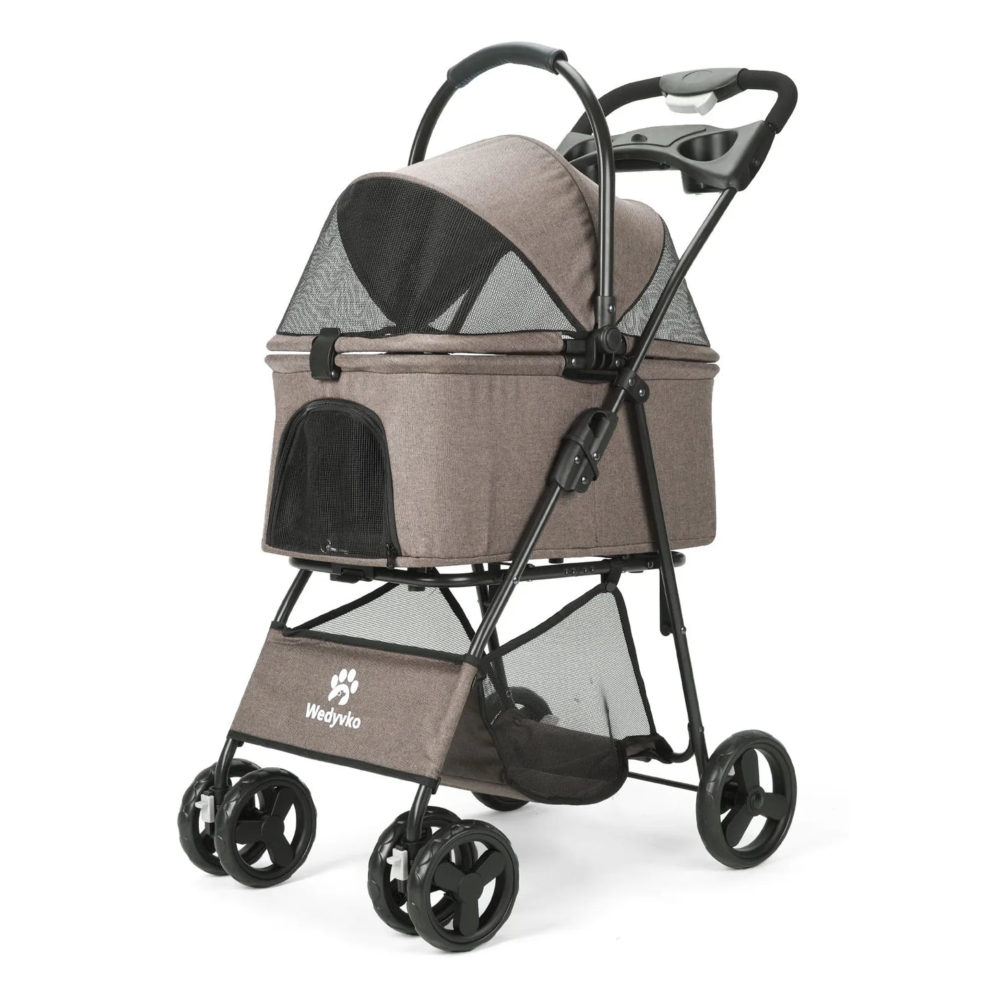 Three In One Pet Stroller With Removable Carrier Waterproof