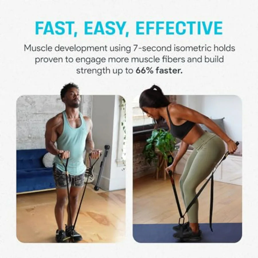 ISOFLO Suspension Trainer Straps And Resistance Bands For Calisthenics