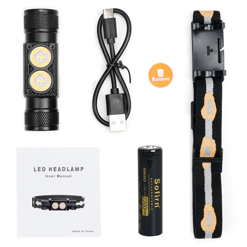 Sofirn H25L USB Rechargeable Headlamp 1200LM 90CRI 5000K