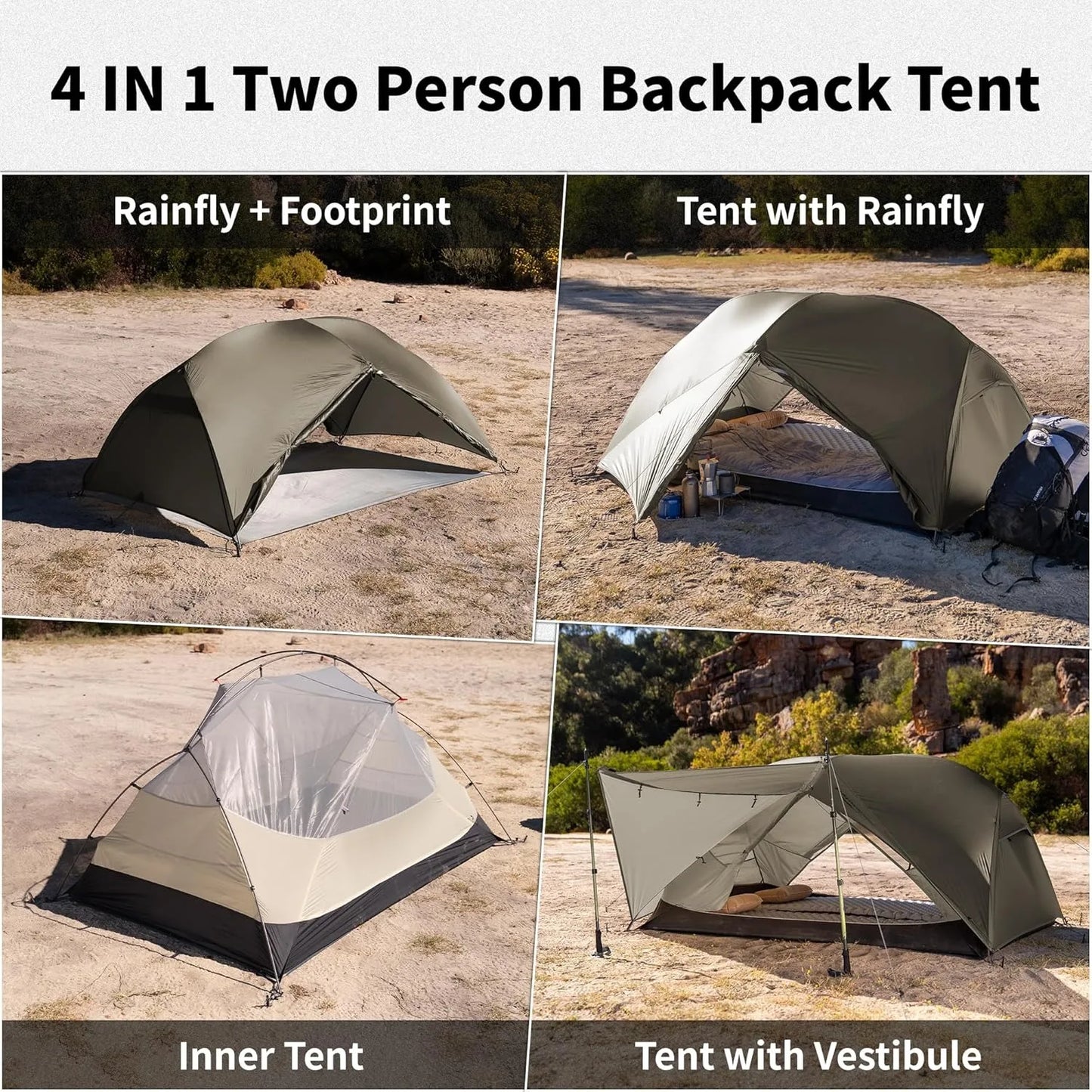 Naturehike Mongar Pro Ultralight Waterproof Camping Tent