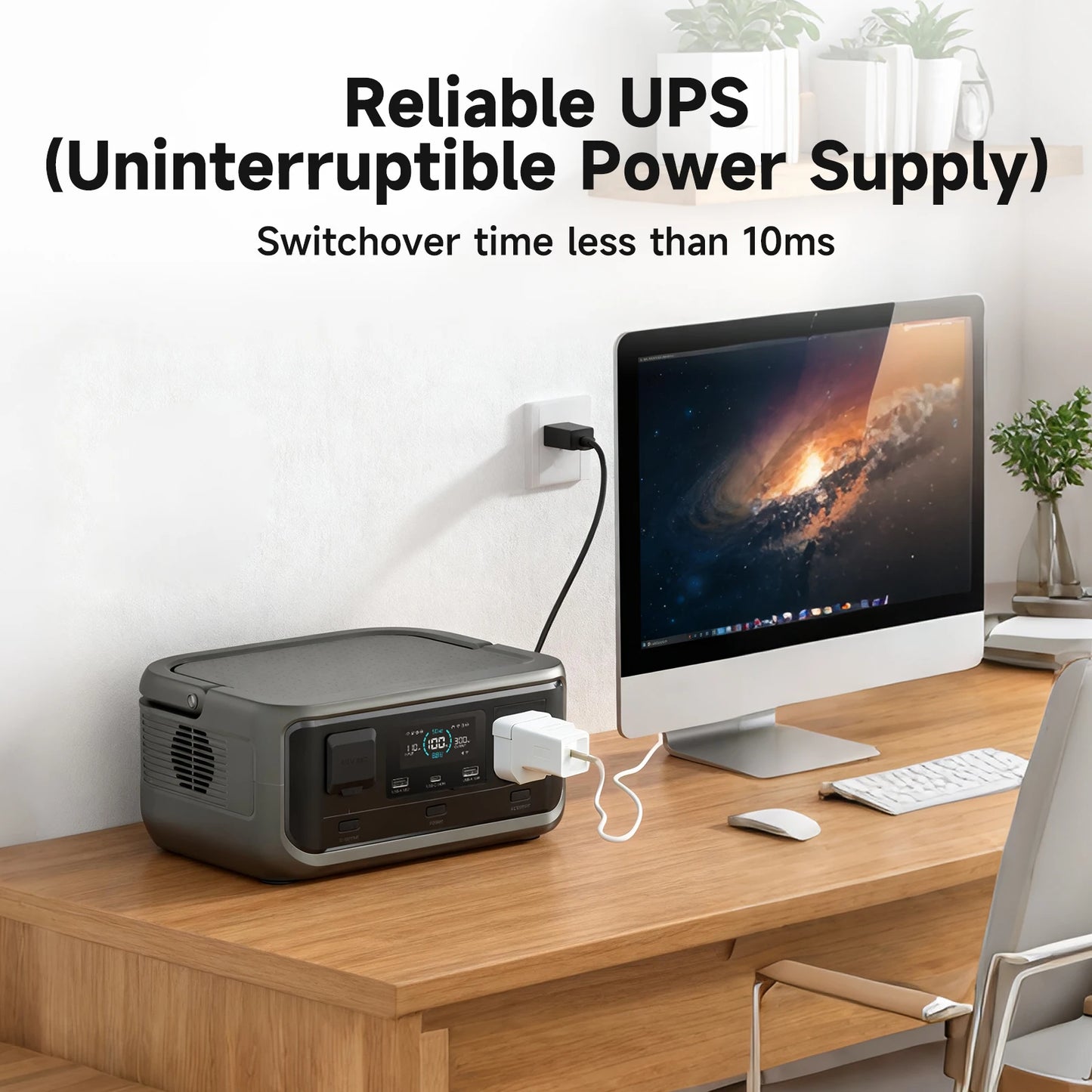 ALLPOWERS VOLIX P300 Portable Power Station 256Wh LiFePO4 Battery