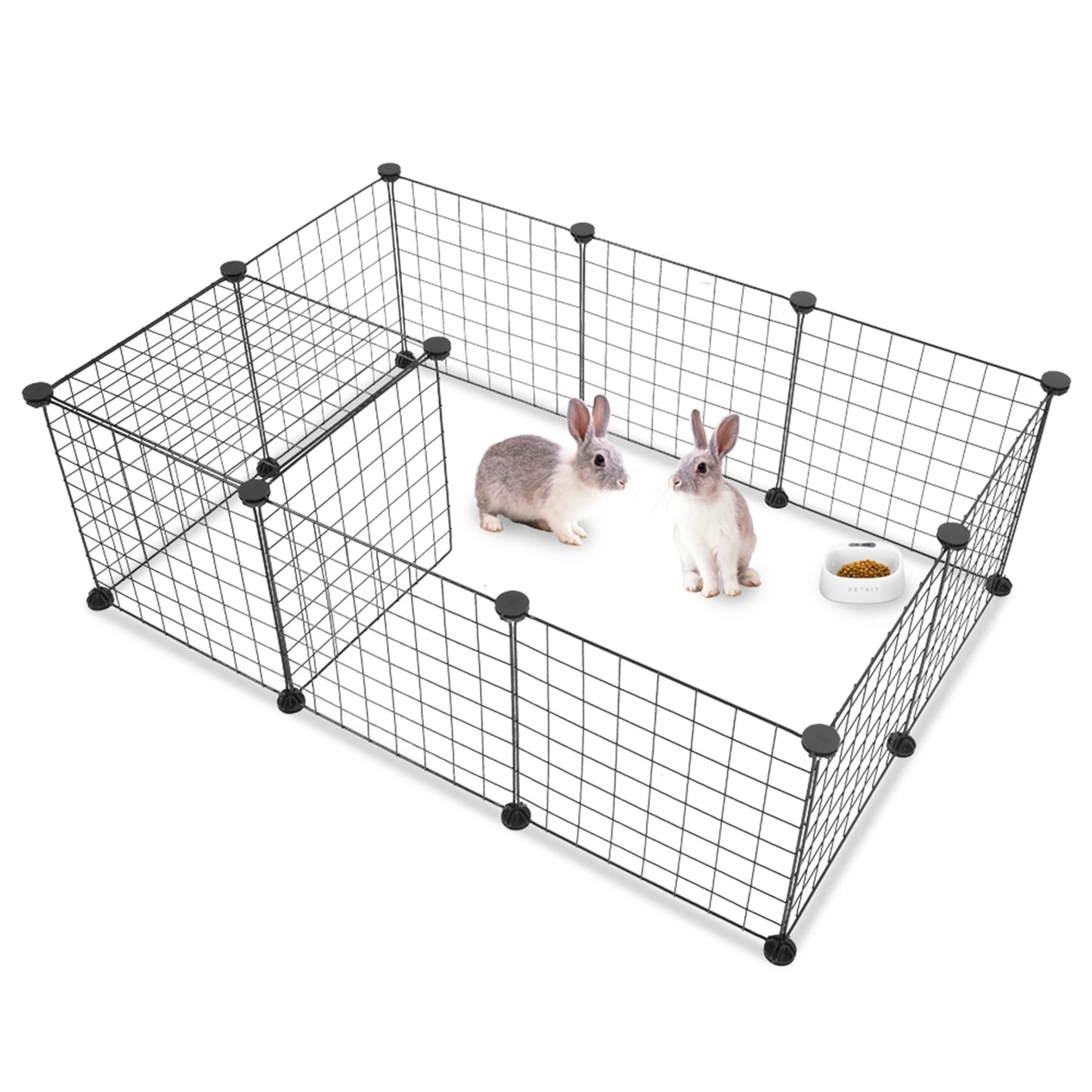 Pet Playpen For Small Animals Indoor Portable Metal Wire Fence For Rabbits
