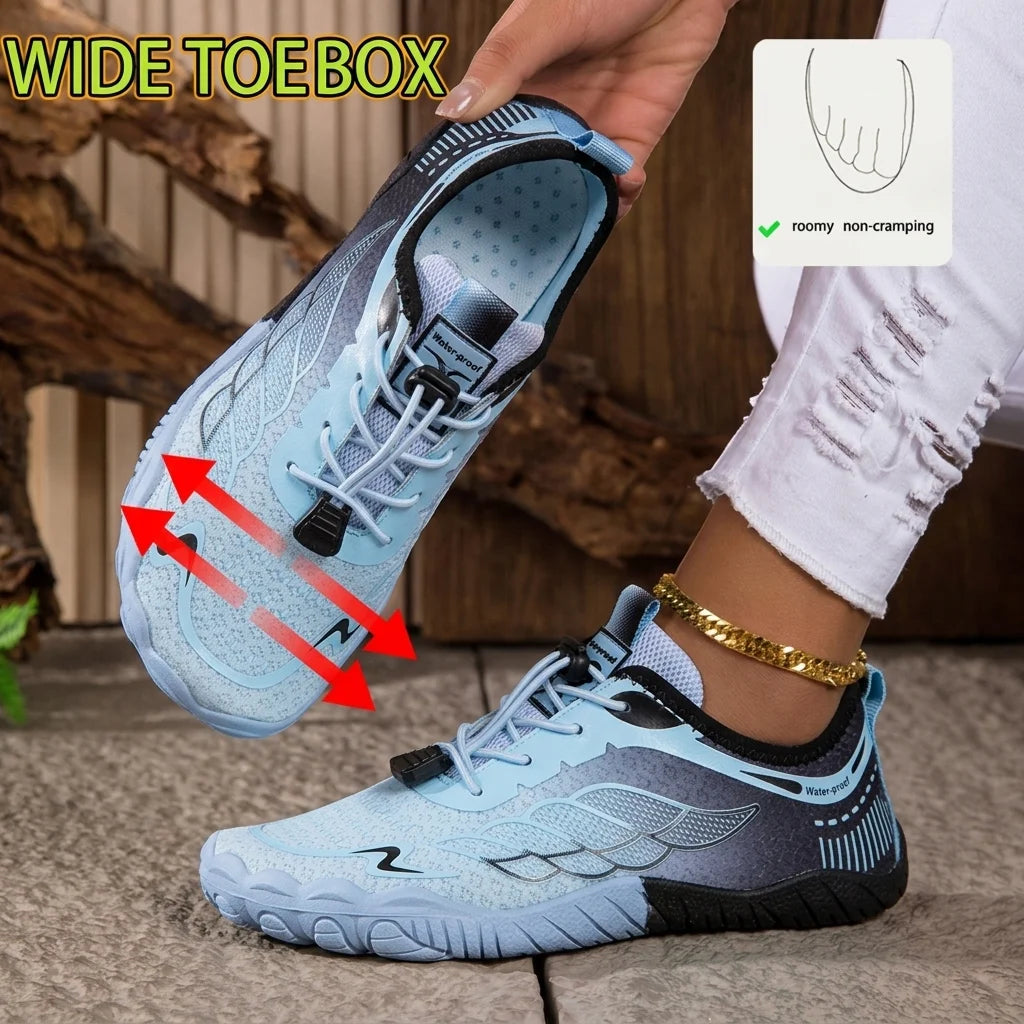 Barefoot Water Shoes With Breathable Mesh And Non Slip Sole