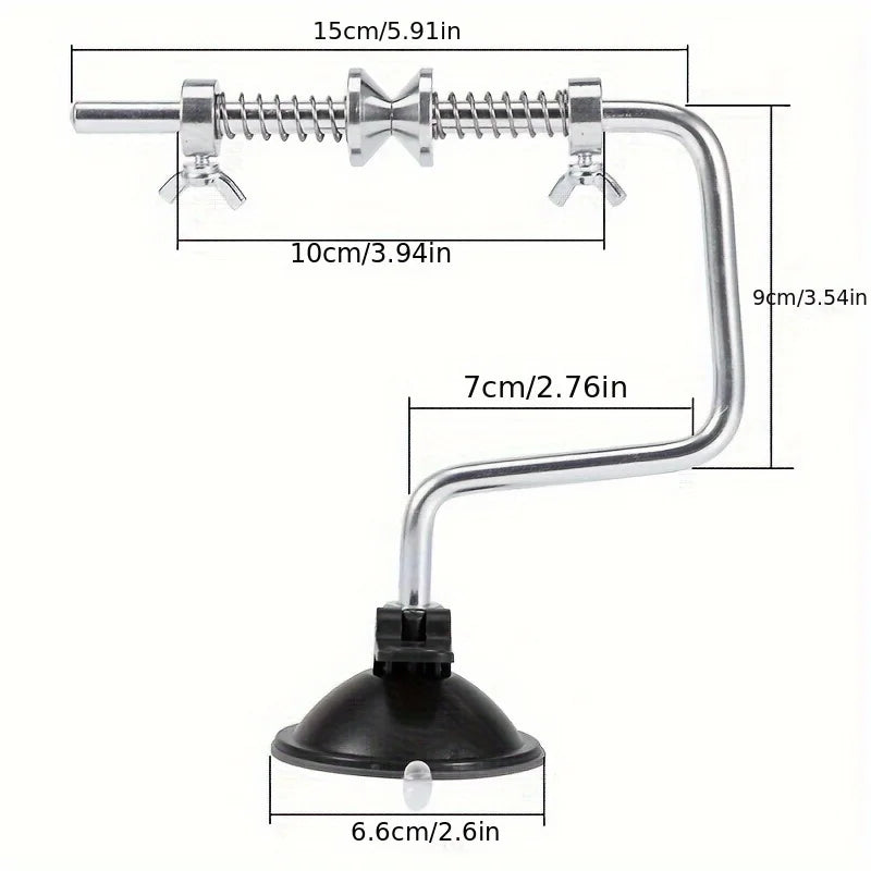 Aluminum Alloy Fishing Line Winding Machine Outdoor Use