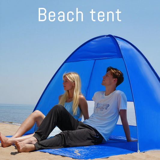 Pakicetus Pop-Up Beach Tent, Compact Folding For Outdoor Use