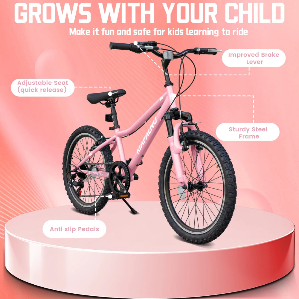 Mountain Bike 7 Speed Dual Suspension Aluminum Frame For Adults