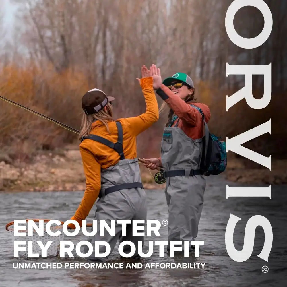 YTYIN Encounter Fly Rod Outfit 4 Piece With Reel Line Backing Leader