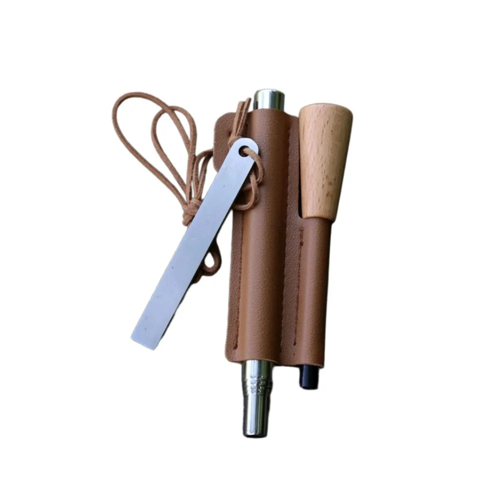 Iron Magnesium Ignition Kit 4 Piece Set Camping Hiking