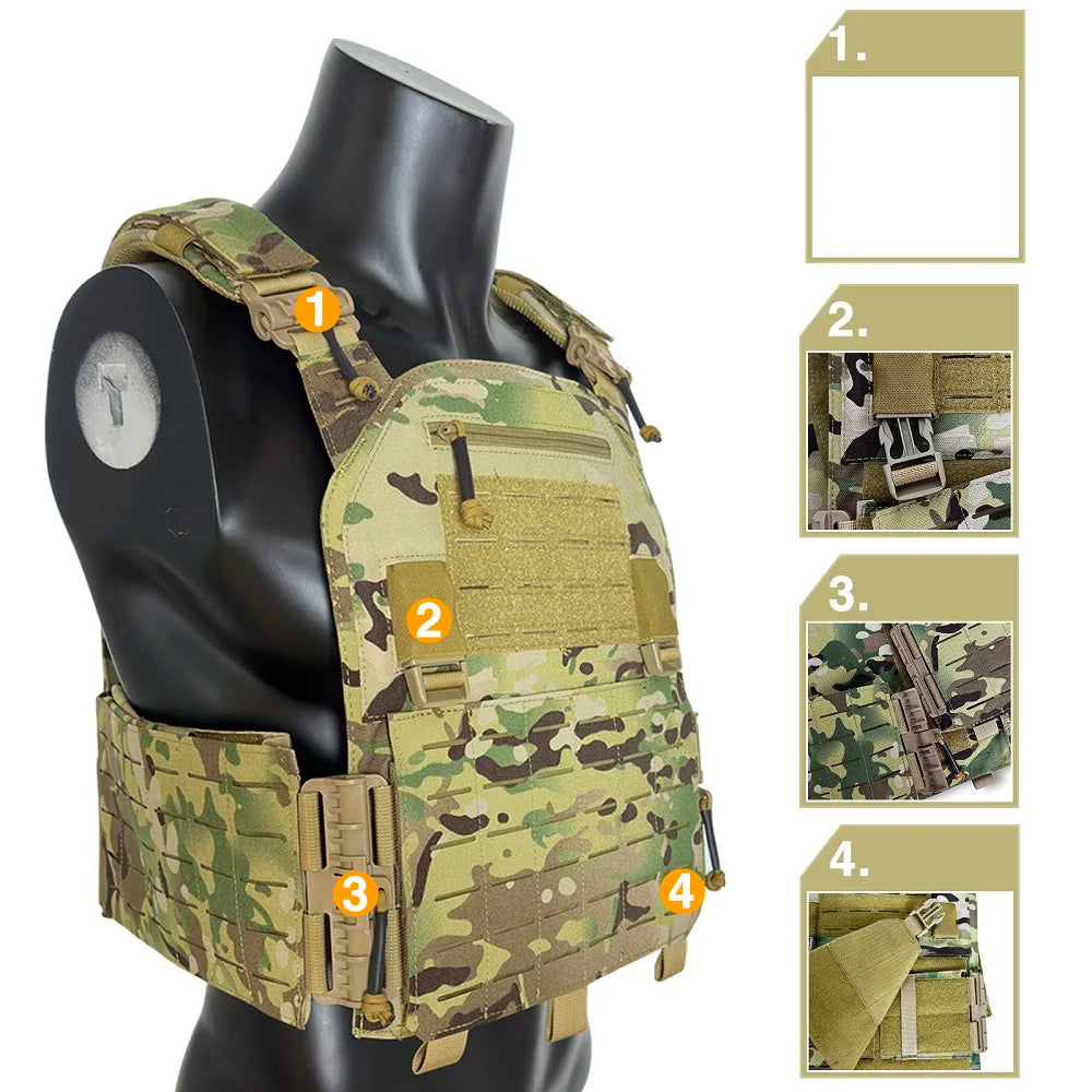 UnionTAC VT05 LAVC Modular Quick Release Plate Carrier