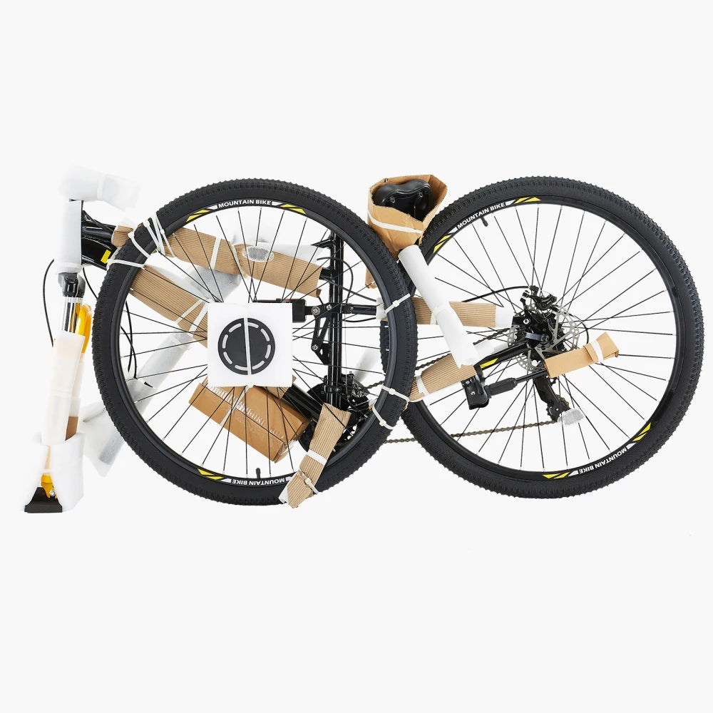 Full Suspension Mountain Bike 24-Speed Aluminum Frame And Disc Brakes