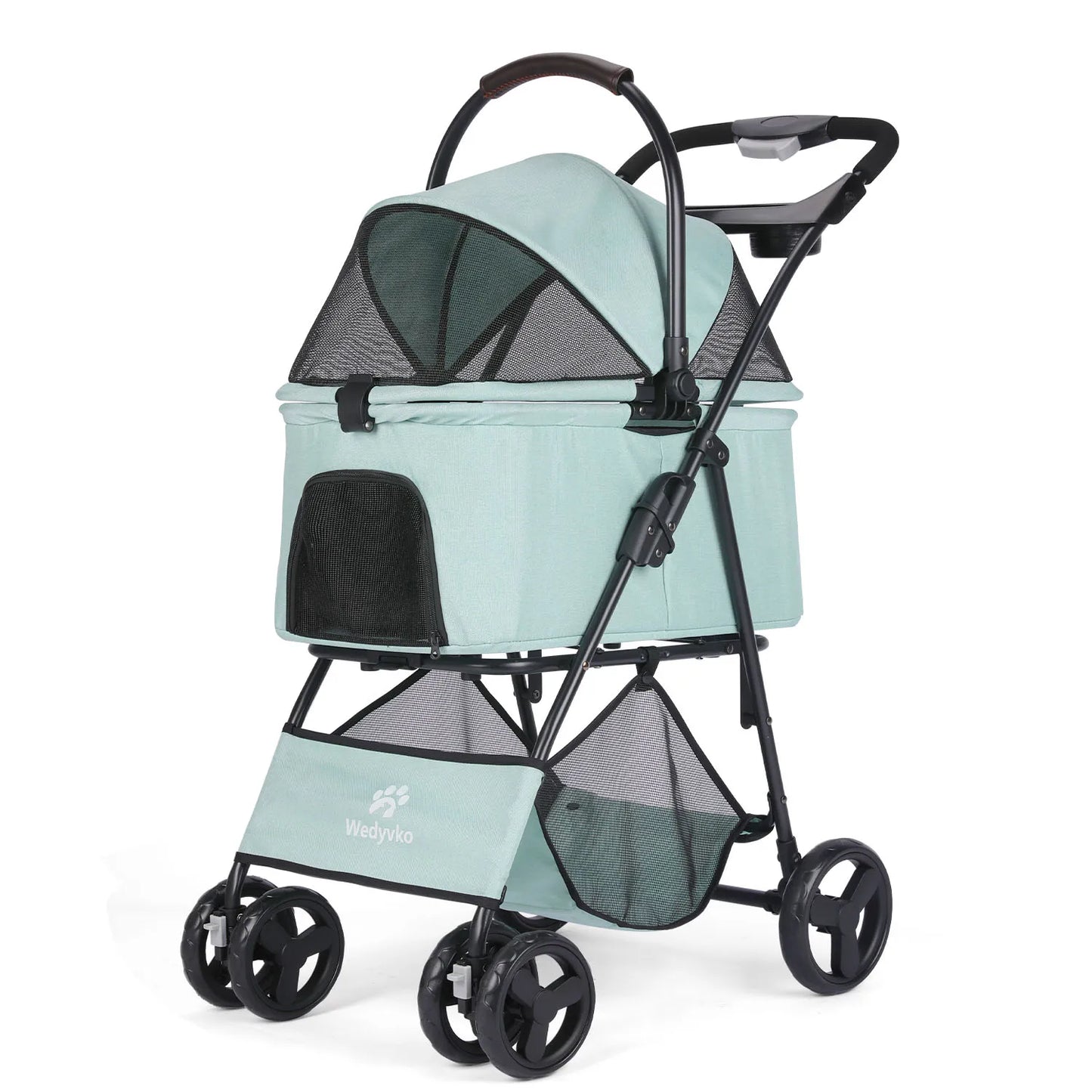 Three In One Pet Stroller With Removable Carrier Waterproof