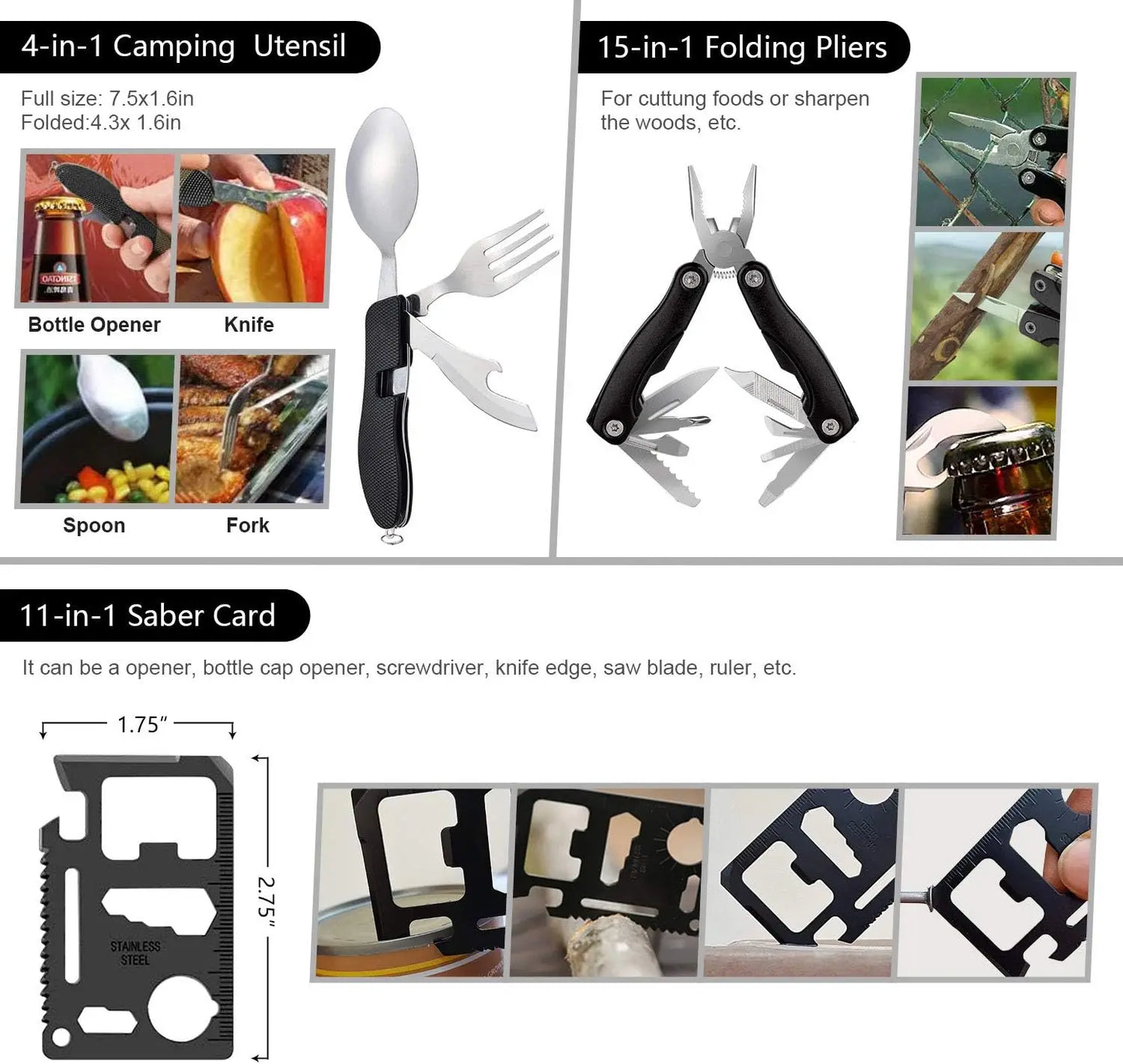 Emergency Survival Kit 151 Piece First Aid And Outdoor Gear
