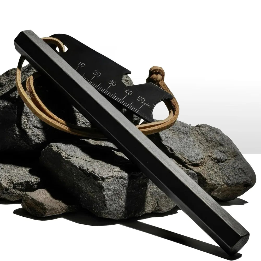 Waterproof Survival Fire Starter Kit With Iron Magnesium Rod