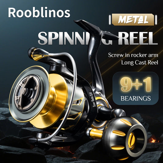 Rooblinos SW Spinning Reel Ultralight Saltwater Surf Reel