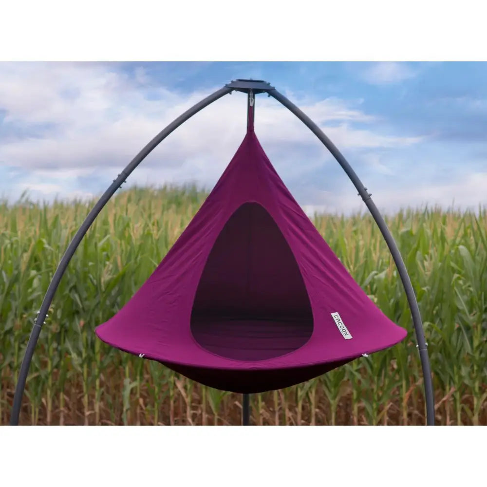 Climbing Dome With Hammock Outdoor Geometric Play Center For Kids