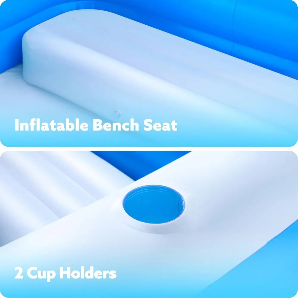 Joyfy Family Inflatable Pool For Backyard Water Fun