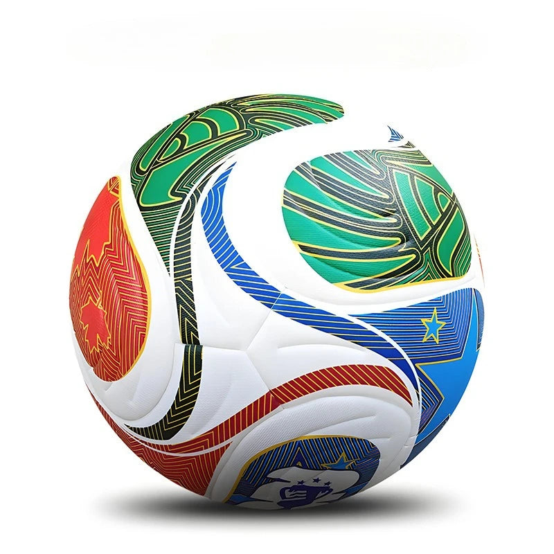 2026 High Quality Soccer Ball Official Size 5 PU Material Seamless Wear Resistant Match Training Football Futbol Voetbal Bola