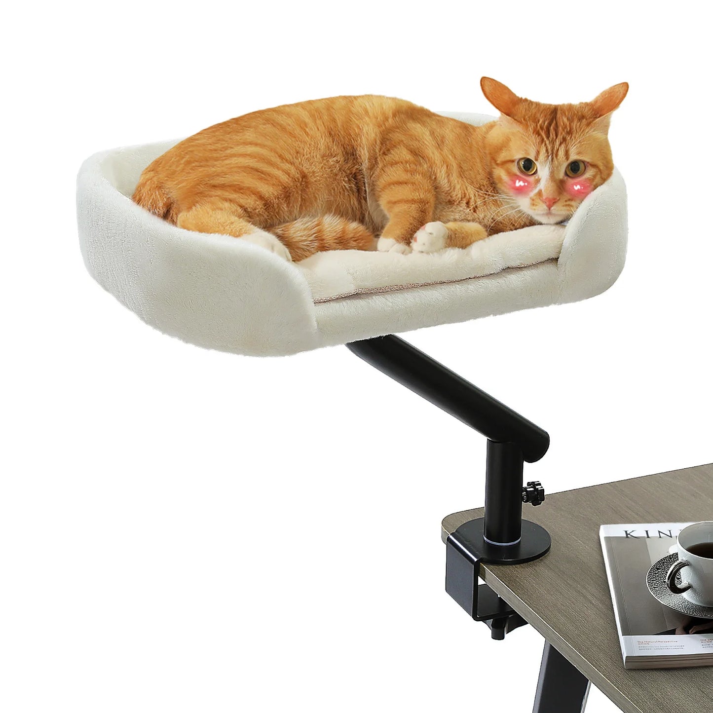 PAWZ Road Cat Desk Bed 360 Degree Rotating Desk Stand