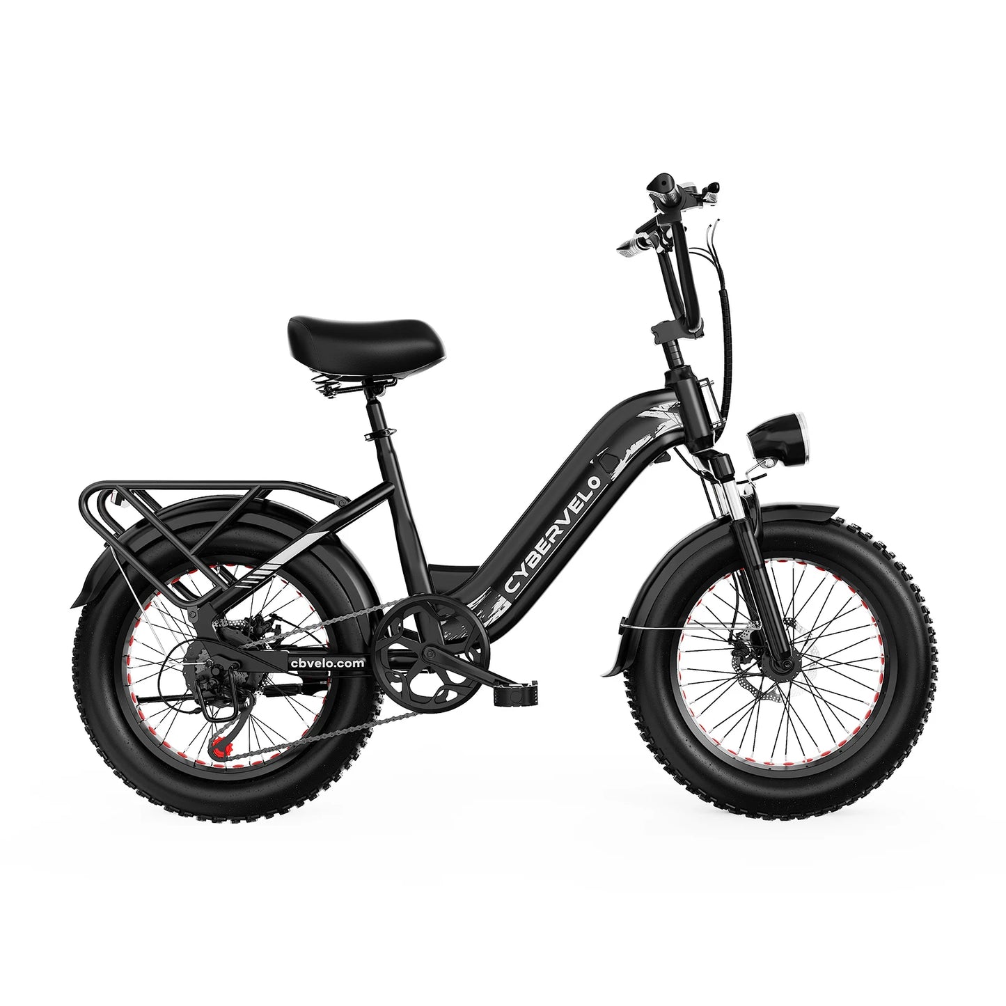 Cybervelo 1500W Step Thru Electric Bike With 20Ah Battery
