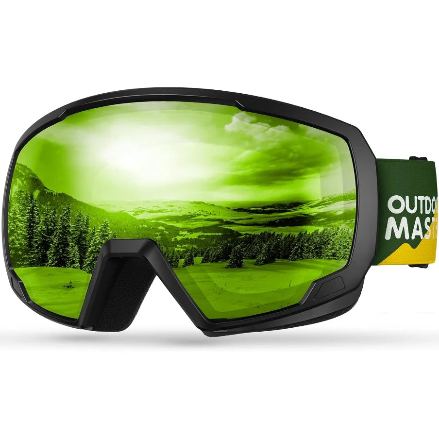 OutdoorMaster Kids Ski Snowboard Goggles