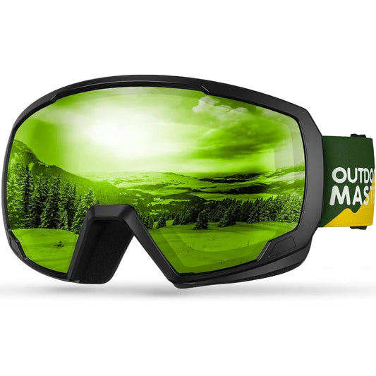OutdoorMaster Kids Ski Snowboard Goggles
