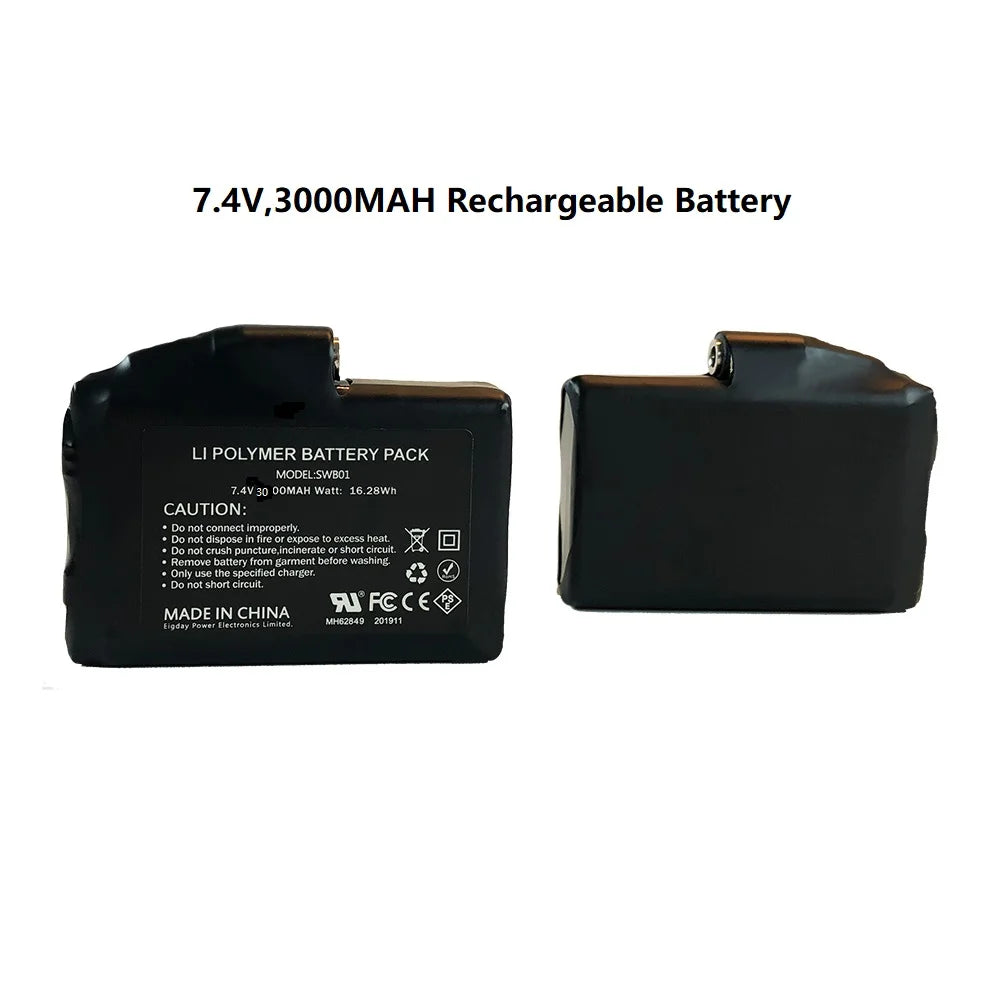 Snow Deer Rechargeable Battery Charger With 2200mAh Battery