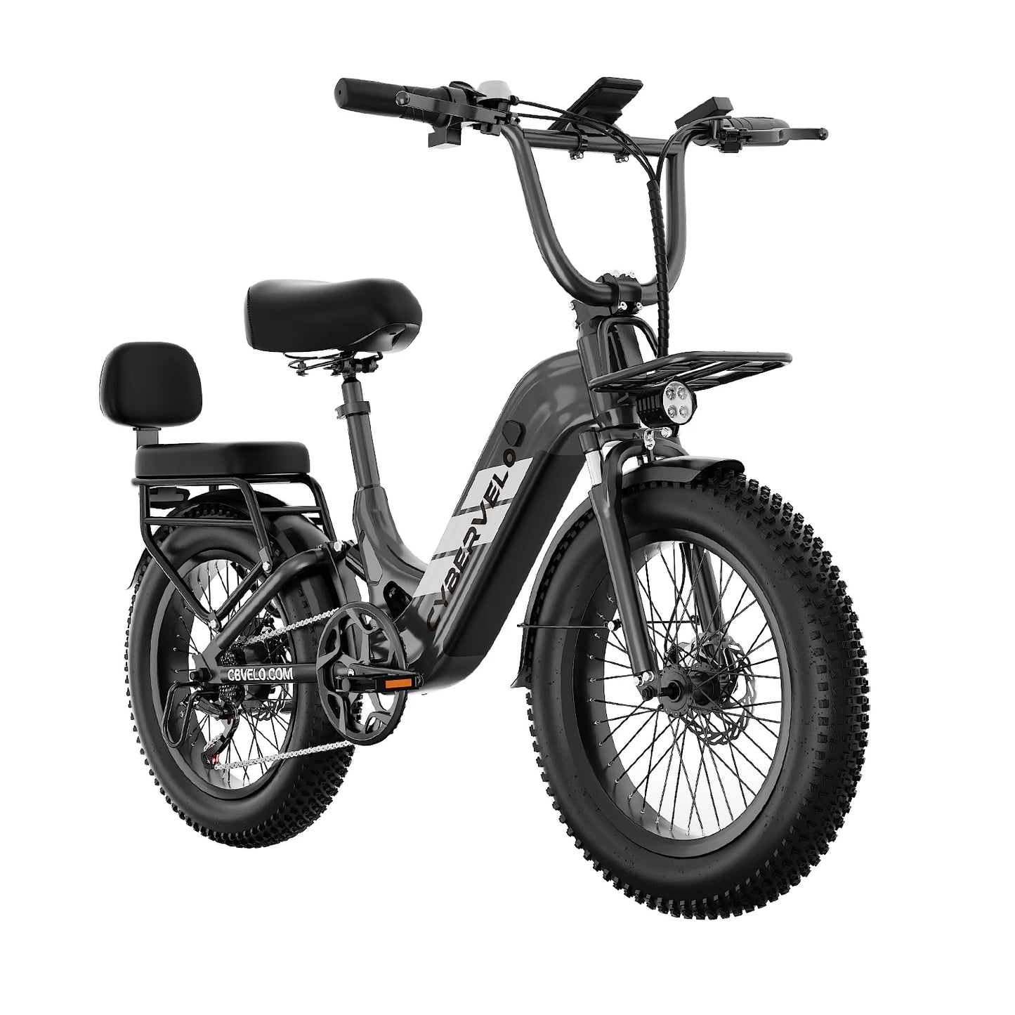Cybervelo 1500W Step Thru Electric Bike With 20Ah Battery