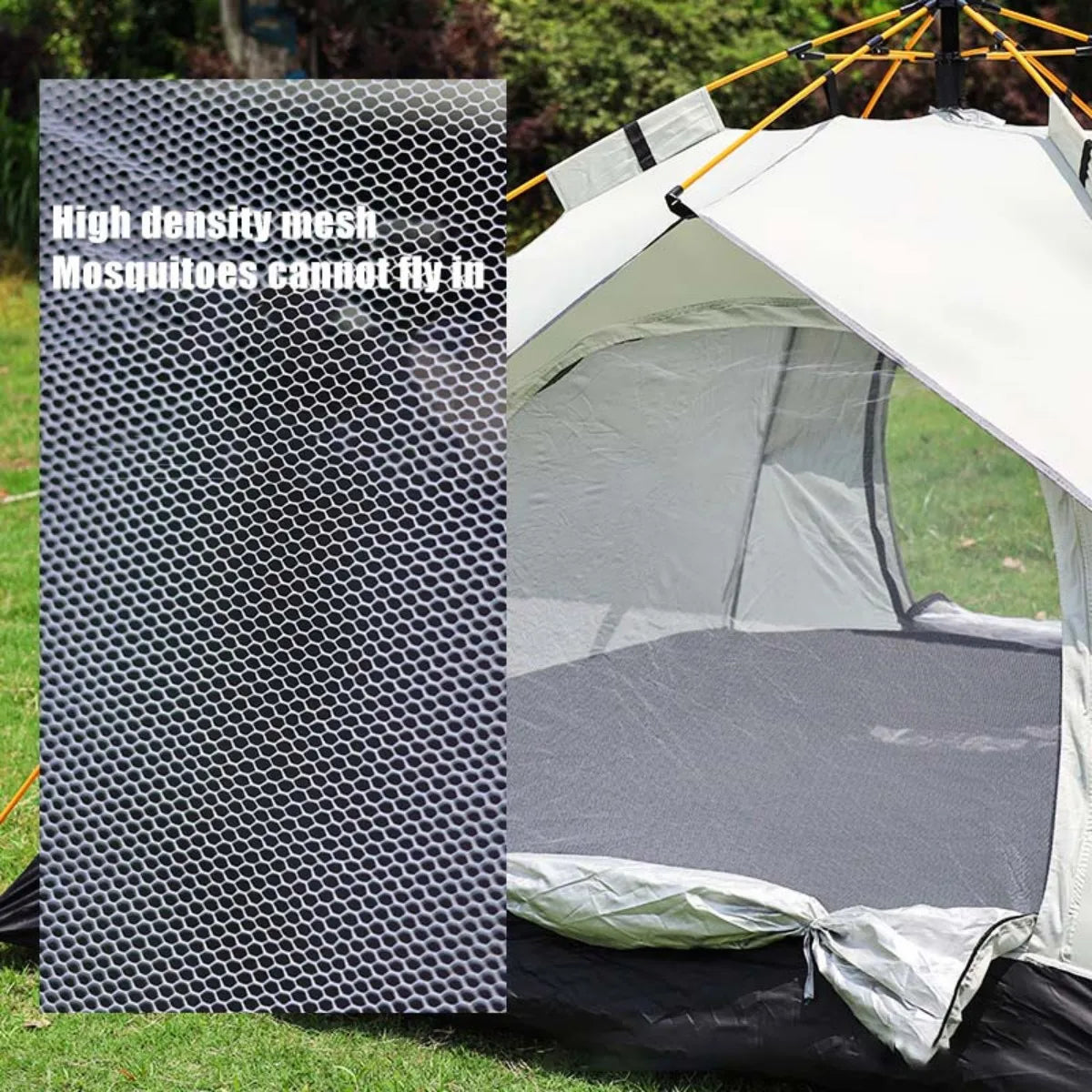 Pakicetus Auto Open Family Tent Quick Setup All Weather Portable