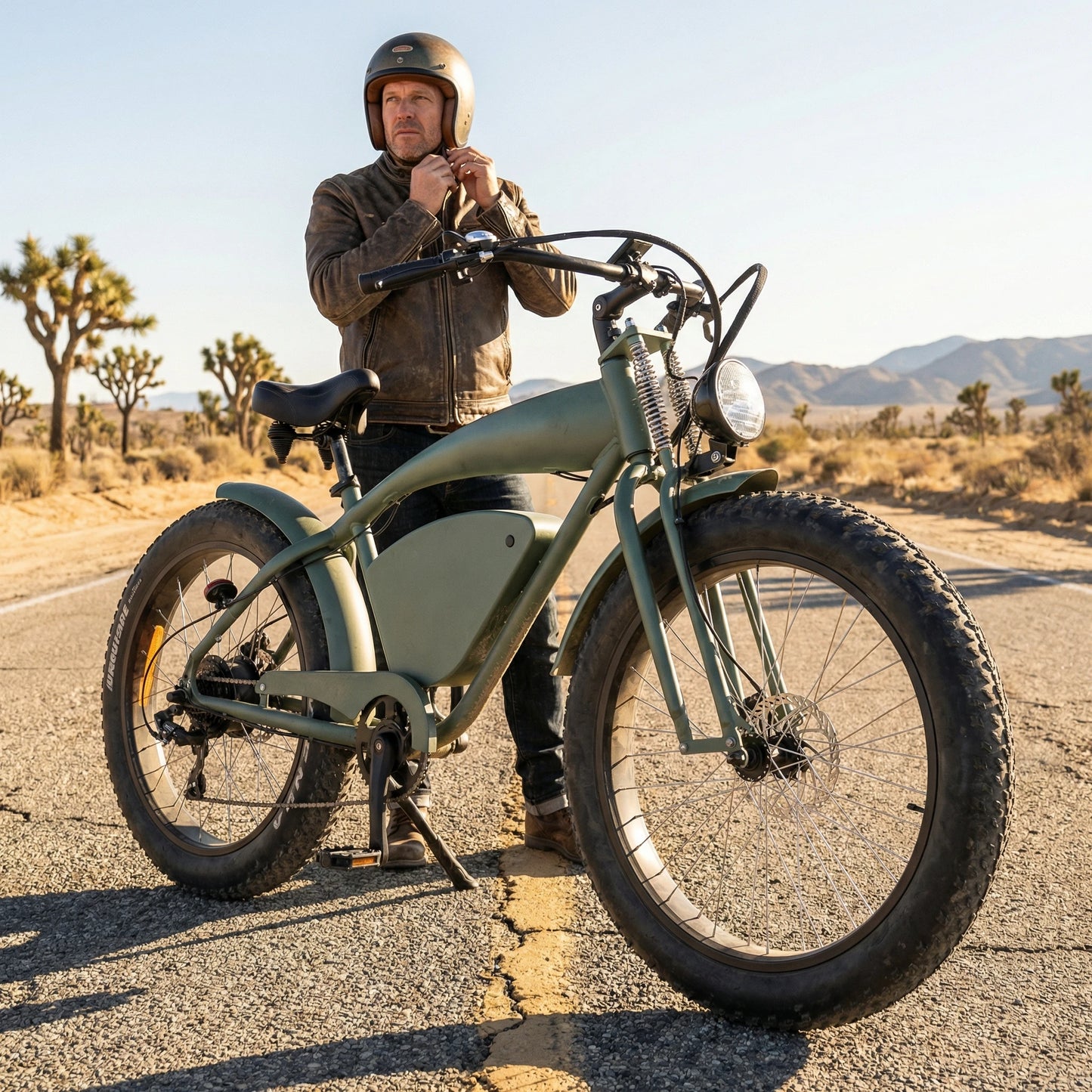 Xtion Electric Mountain Bike 48V Fat Tire All Terrain EBike