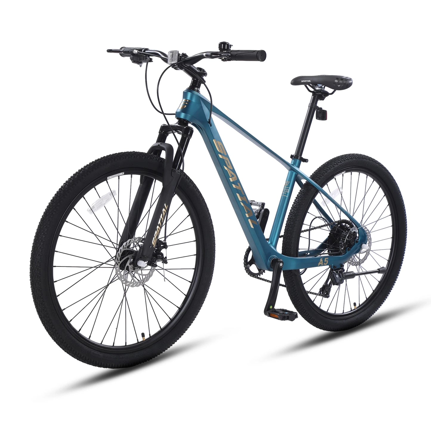 Spatial Magnesium Alloy Mountain Bike Hardtail With Front Suspension