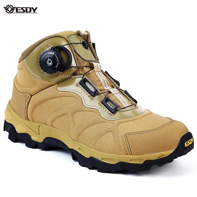 KOLINLOVCN Mens Waterproof Hiking Boots For Outdoor Adventures