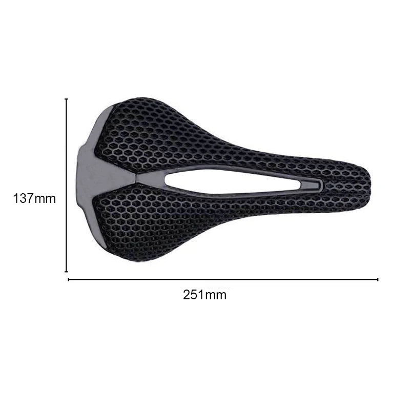 3D Printed Ultralight Mountain Bike Saddle For MTB Gravel Road