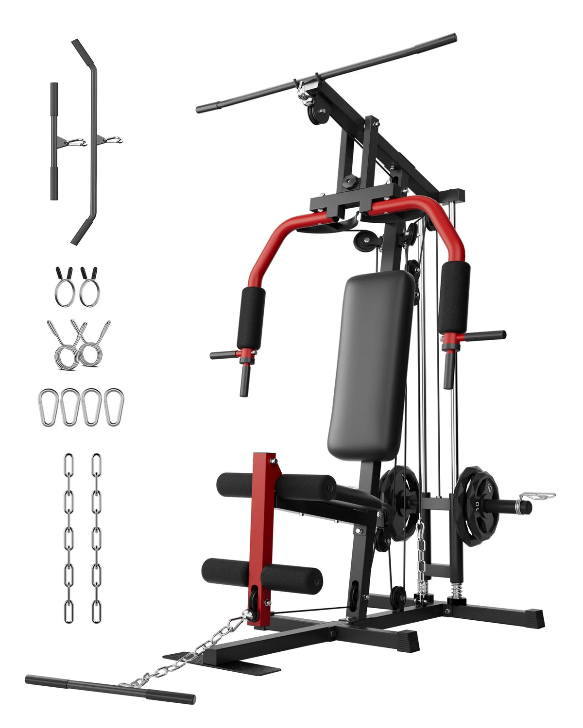 HiMISS Multifunctional Home Gym Machine for Full Body Strength Training