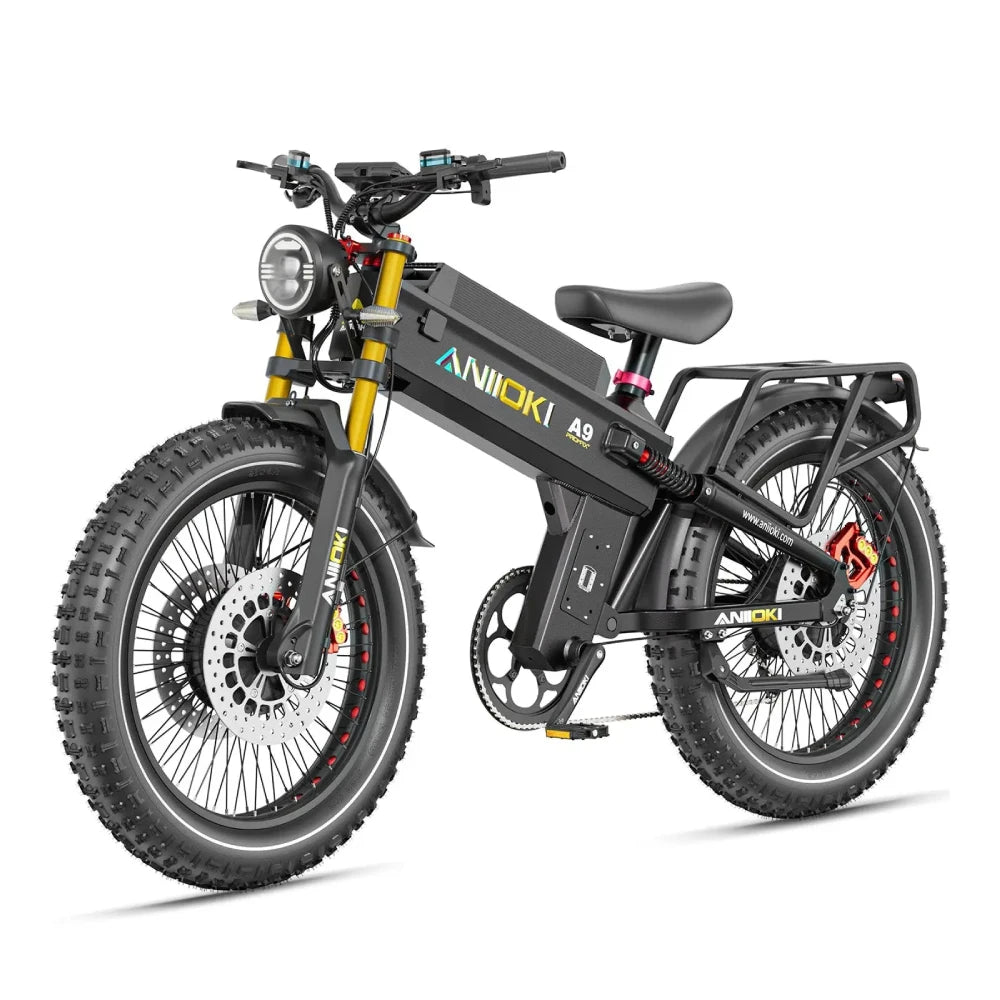 Electric Bike 6000W Dual Motor AWD Fat Tire 60V Plus
