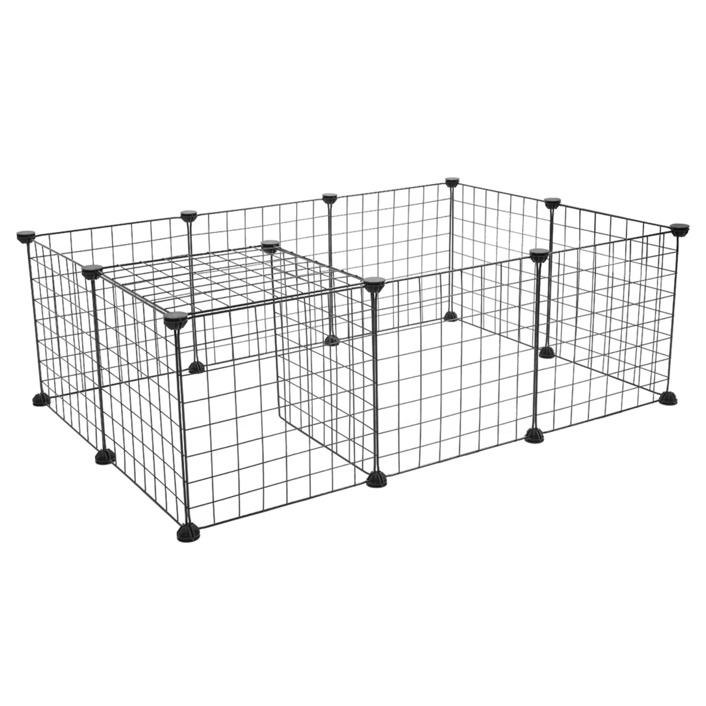 Pet Playpen For Small Animals Indoor Portable Metal Wire Fence For Rabbits