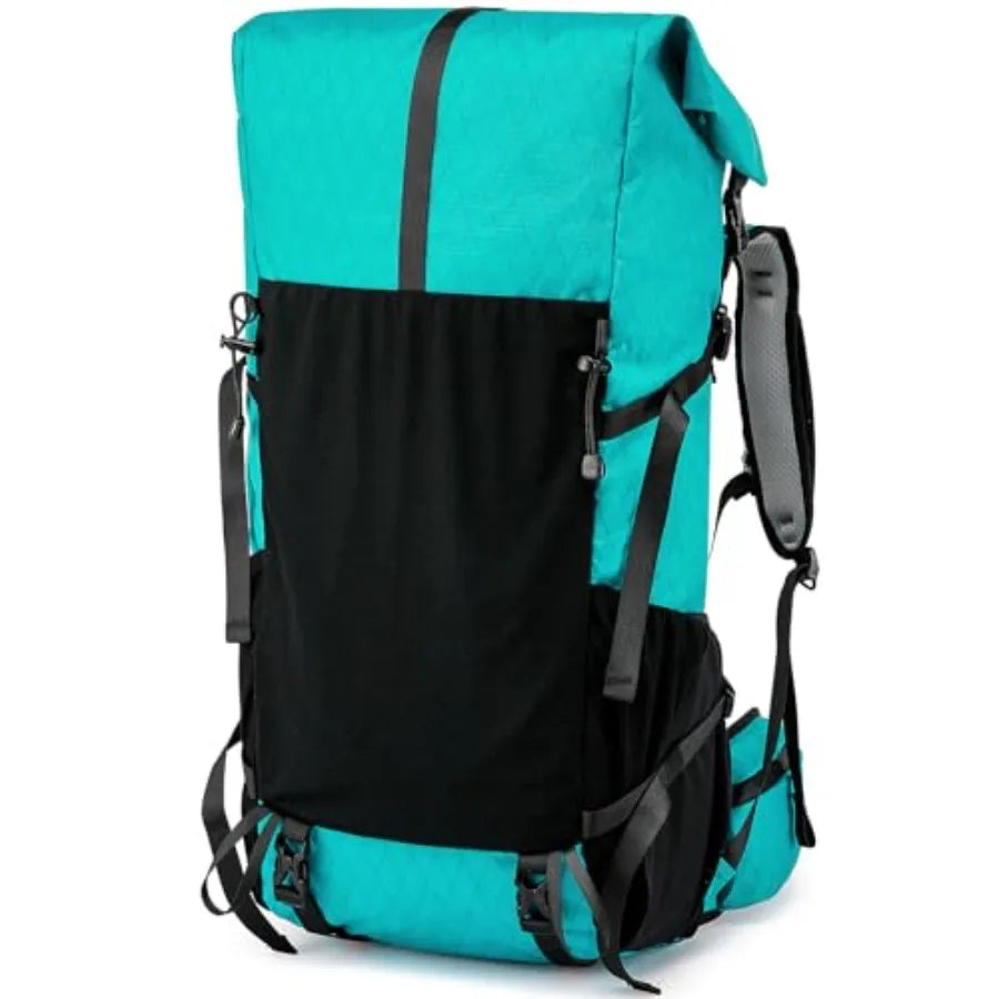 Hiking Backpack, 40L to 50L Extra Large Capacity Hiking Bag, Internal Frame Camping Backpack, Upgraded X-PAC Lightweight Sport
