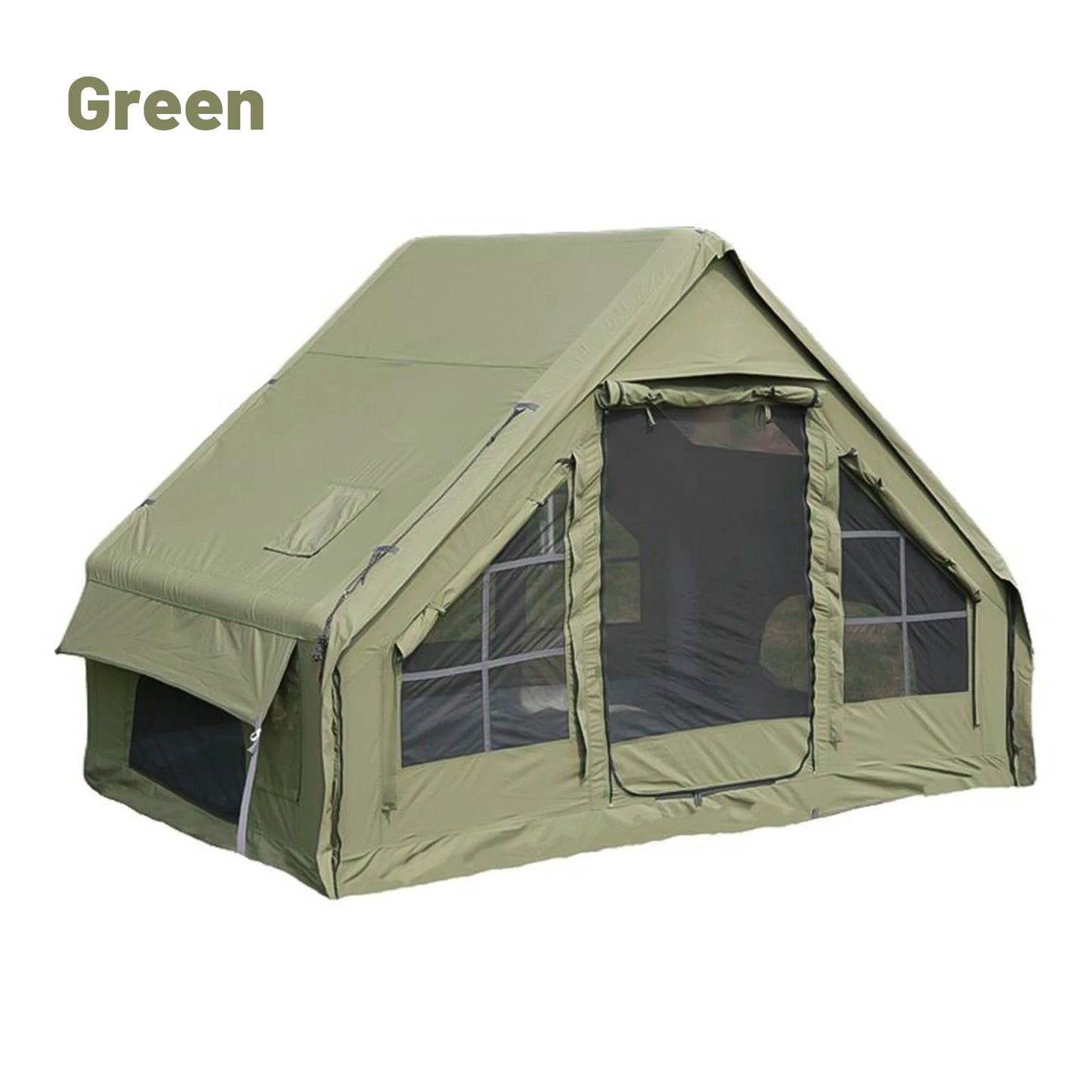 Pakicetus Inflatable Tents For Family Camping With Stove Plug