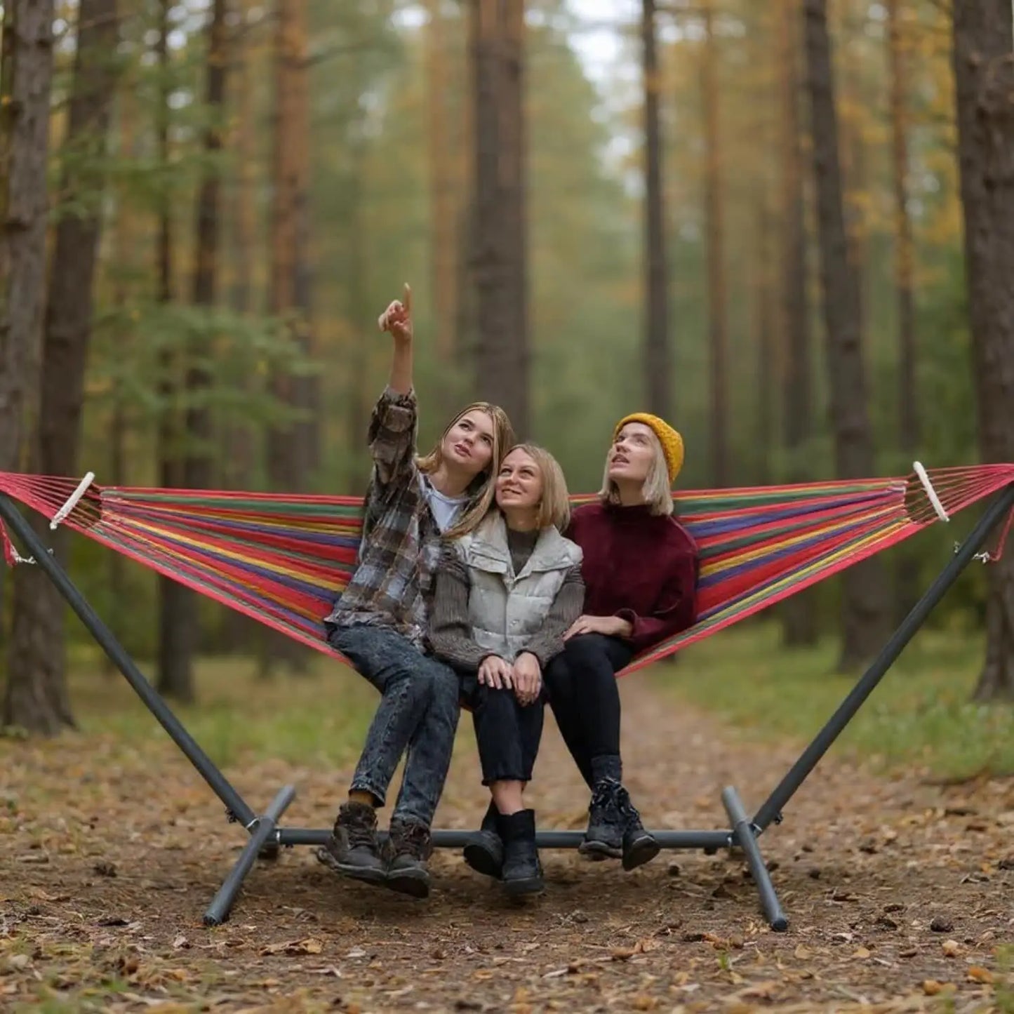 Gyroor Adjustable Hammock Stand With Storage Bag